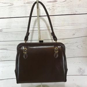 Vintage Brown Faux? Leather Purse